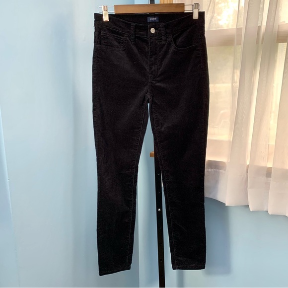 J. Crew Black Corduroy Skinny Pants/Jeans - Picture 2 of 7